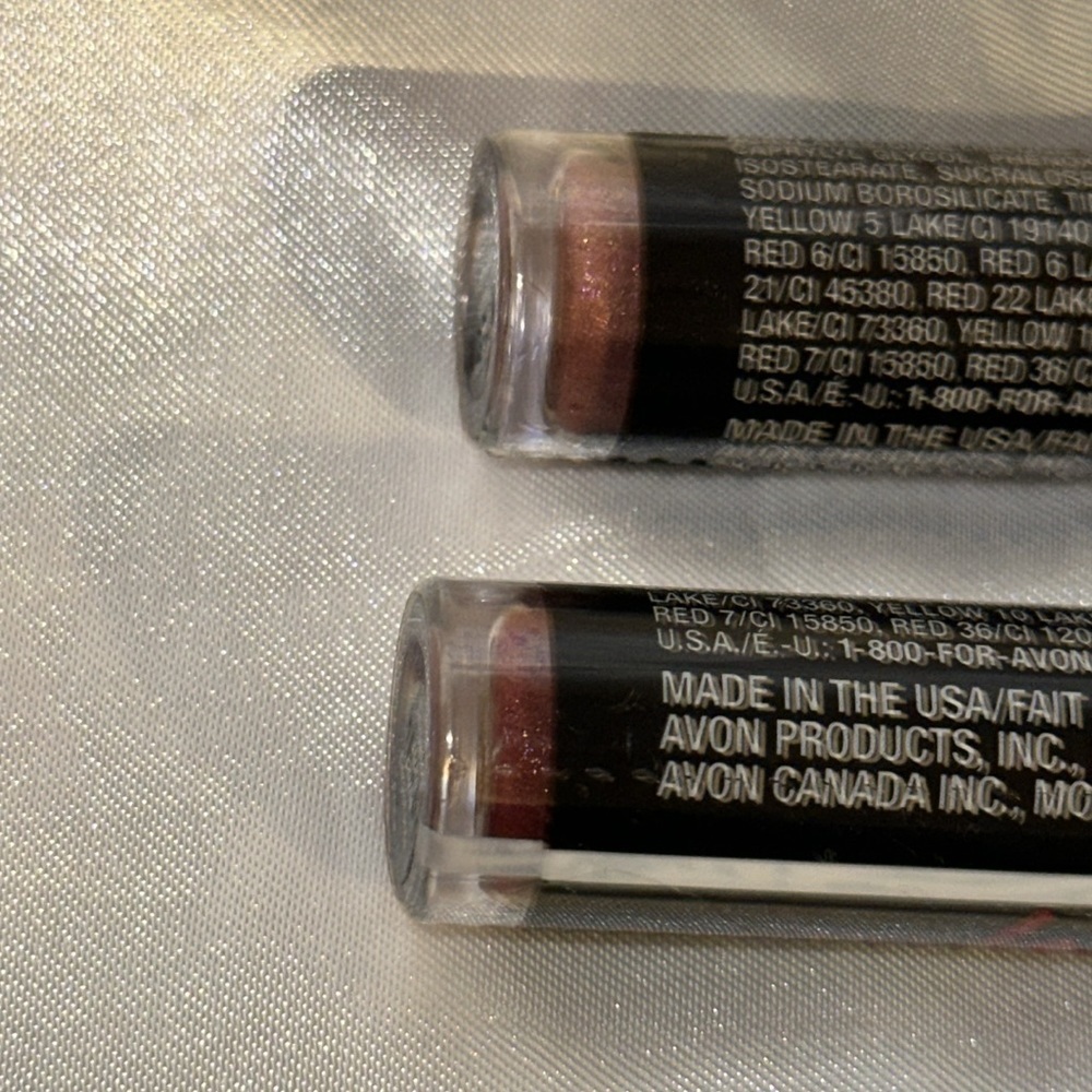 Avon Everlasting Lip Gloss (2) “Lingering Mauve” & “Lingering Plum” - Picture 7 of 7